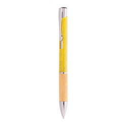 Bookot yellow  ballpoint pen 