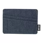 Carpex dark blue  RPET credit card holder 