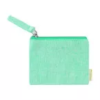 Florin green  cotton purse 
