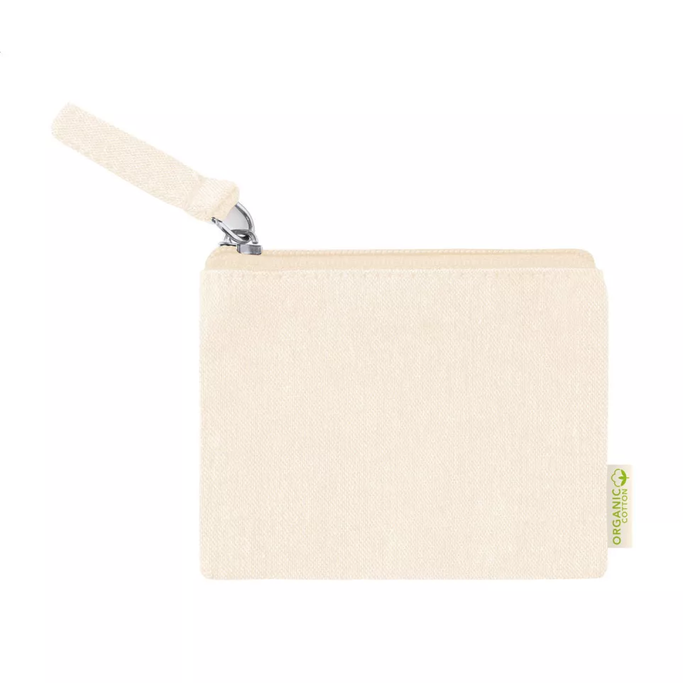 Florin natural  cotton purse 