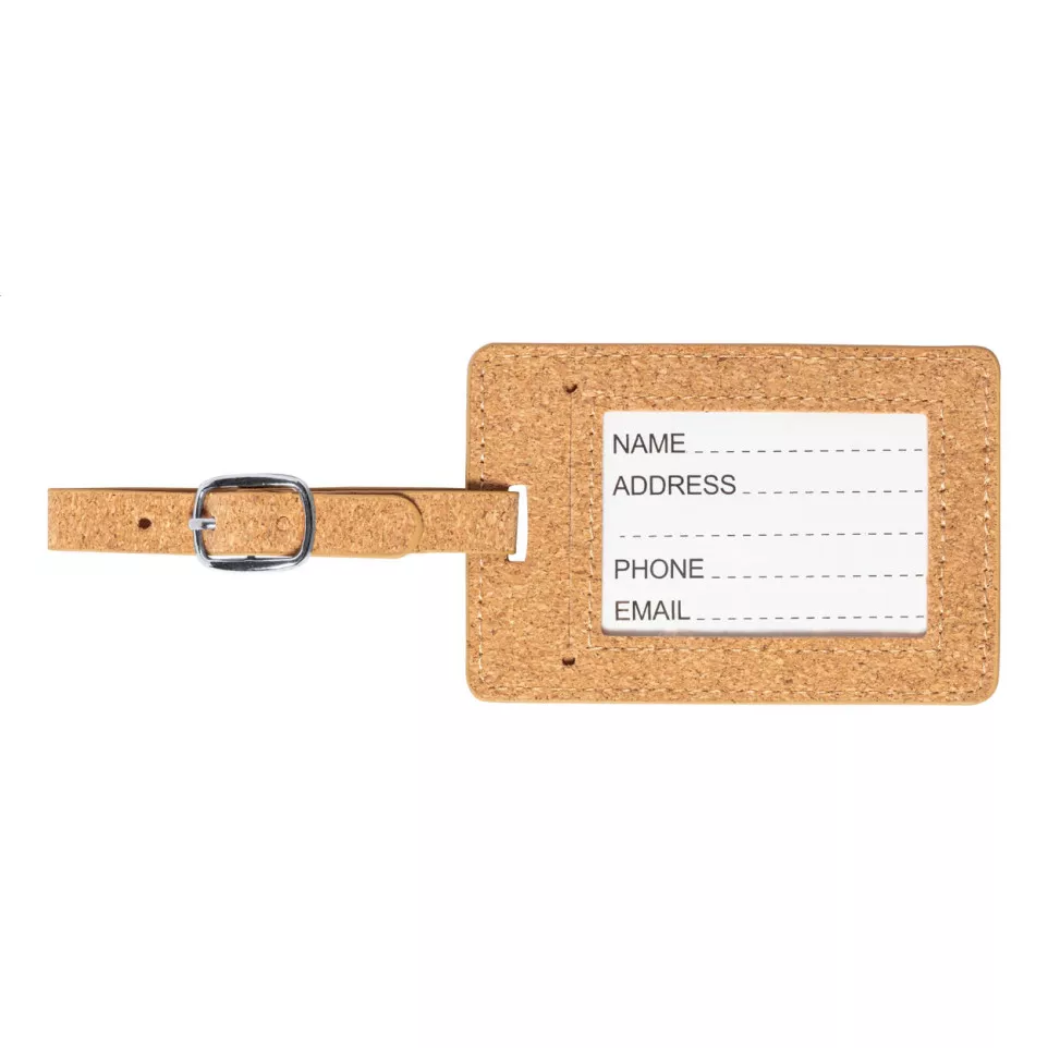 Haneda naturelle  Étiquette à bagage 