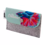 CreaFelt Money blanc gris Porte-monnaie sur mesure 