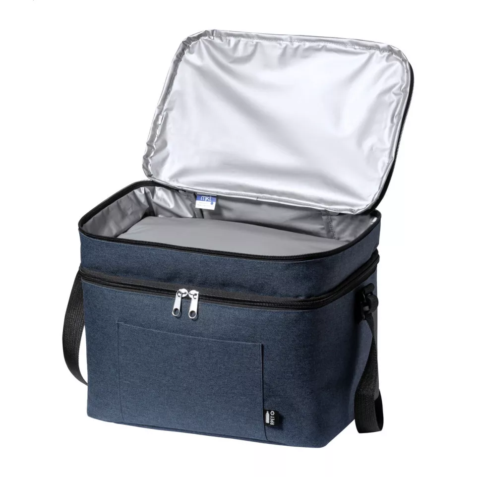 Paamiu donker blauw  RPET-koeltas 