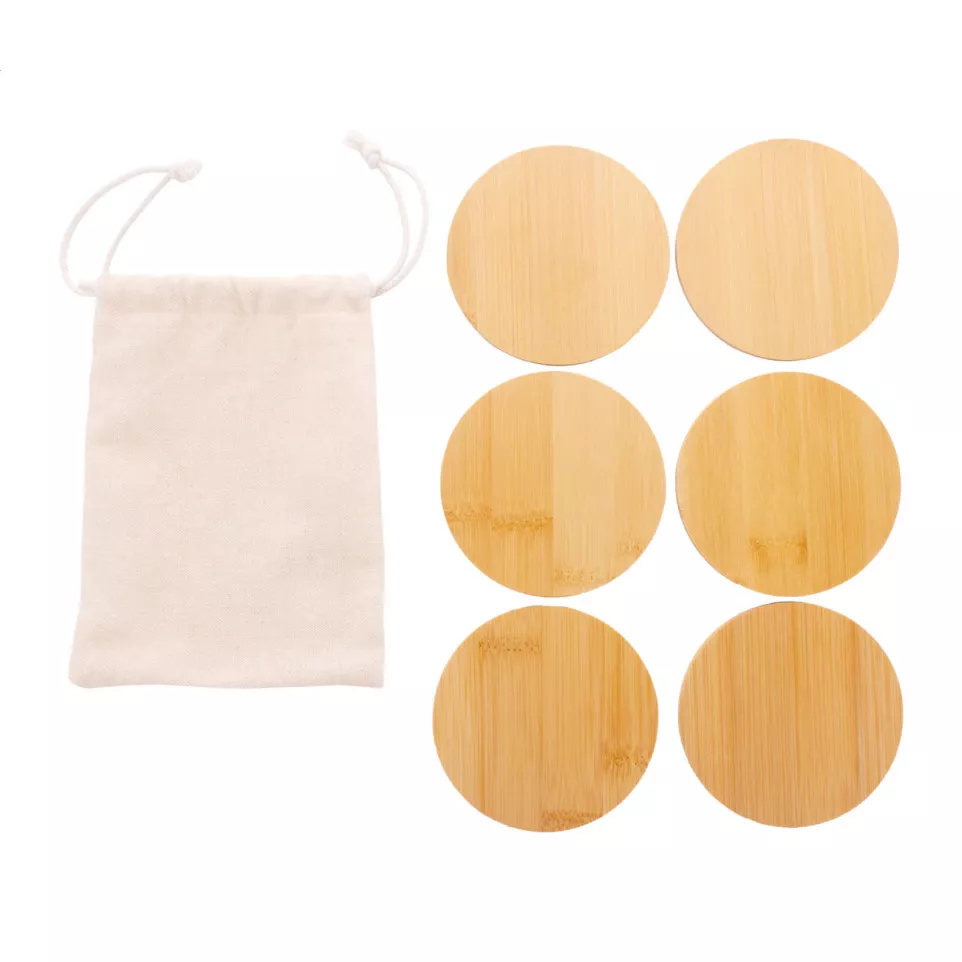 ZhuliMax natural  coaster set 