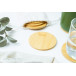 ZhuliMax natural  coaster set 