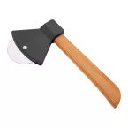 Pizzax black natural pizza cutter 
