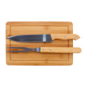 Steakus natural  meat carving set 