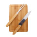 Steakus natural  meat carving set 