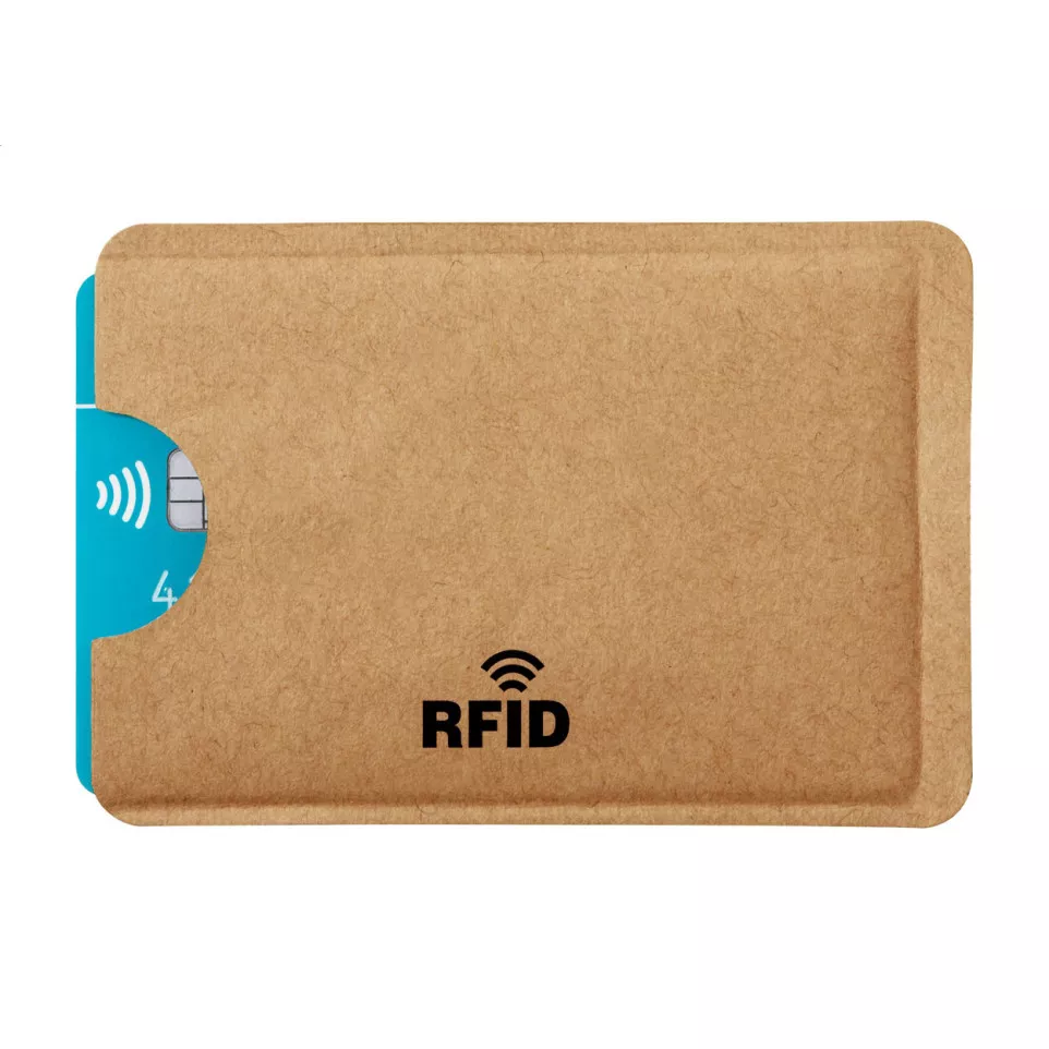 Paffix natural  credit card holder 