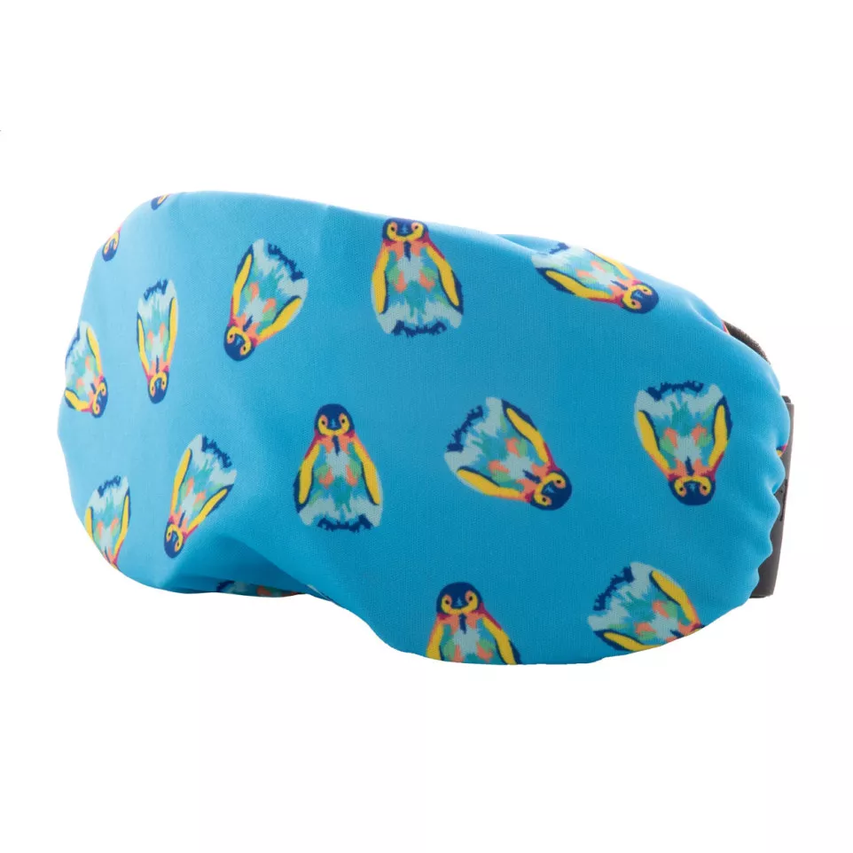 CreaSnow white  custom ski goggle cover 