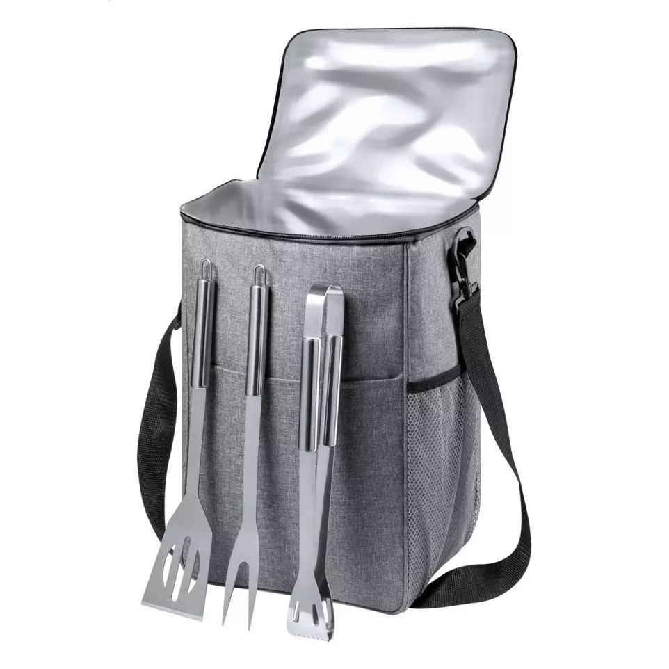 Gumbo grey  RPET BBQ cooler bag 
