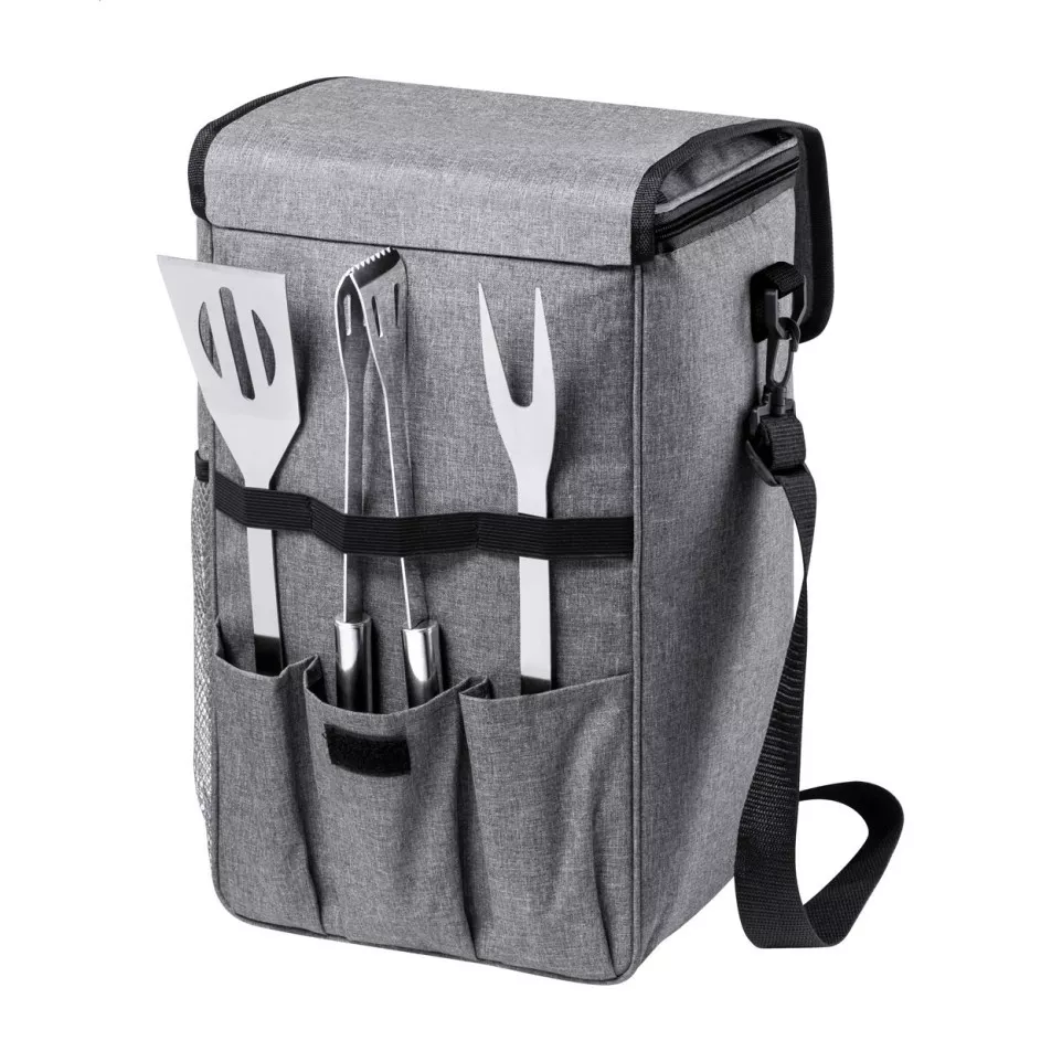 Gumbo grey  RPET BBQ cooler bag 