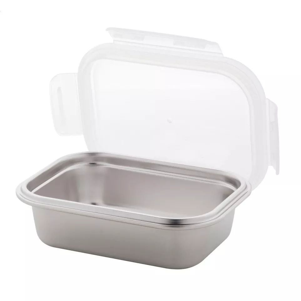 Lucens zilver  lunchbox 