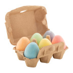 Pascha natural  chalk eggs 