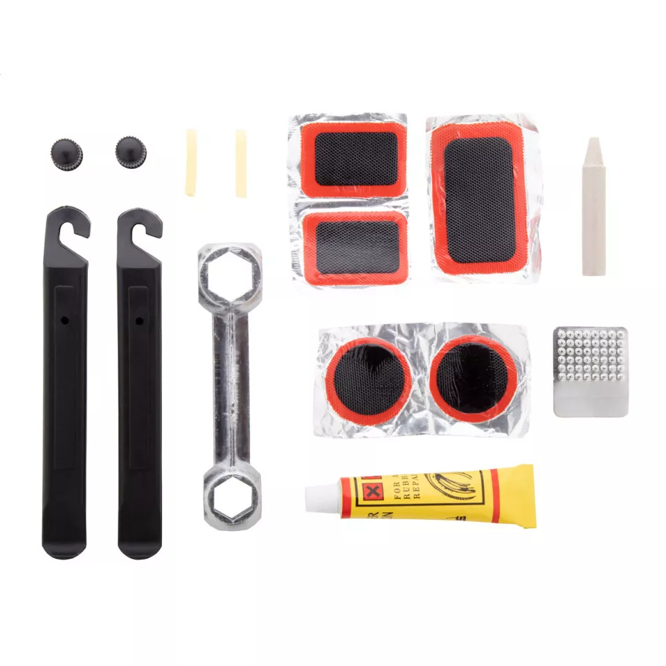 Eddy transparant  fiets reparatie kit 