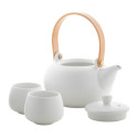 Sencha white  tea set 