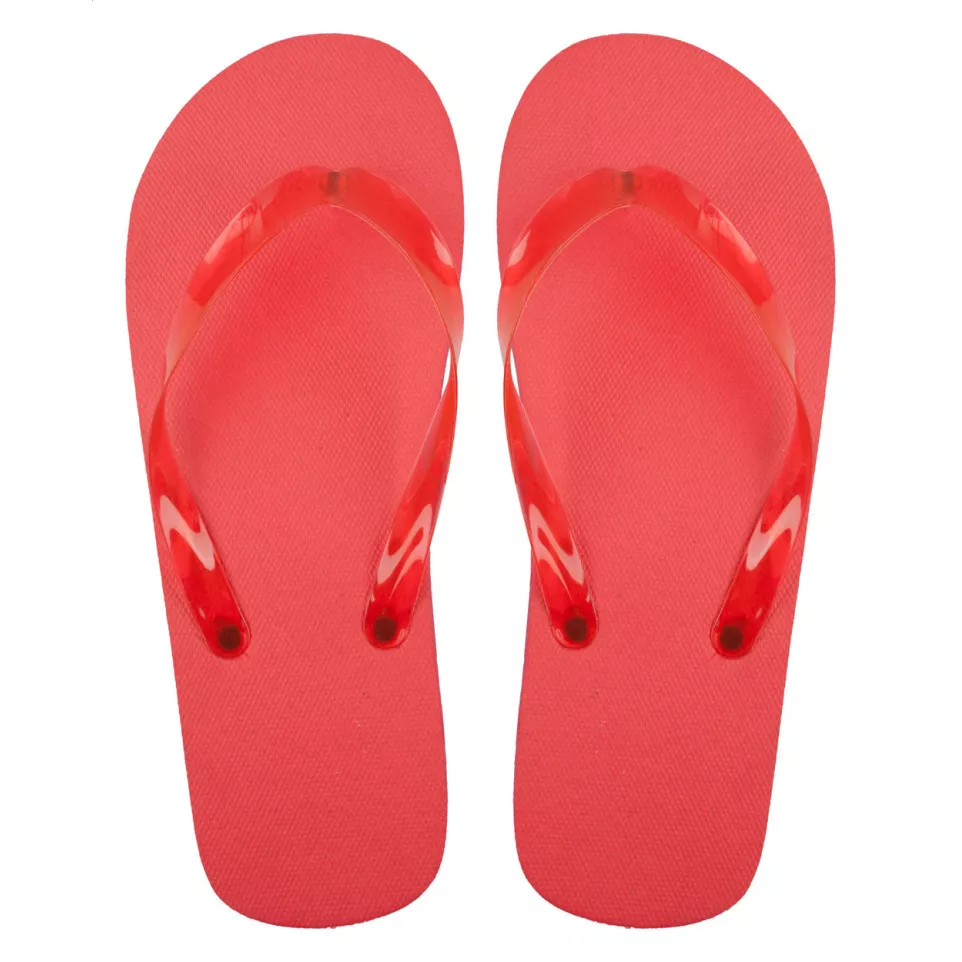 Boracay red  beach slippers 36-38