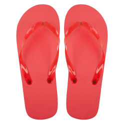 Boracay red  beach slippers 42-44