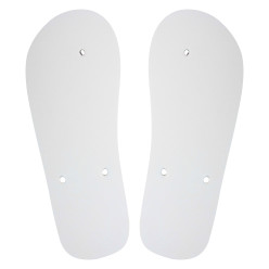 CreaPlaya white  customisable beach slippers - sole 36-38-A
