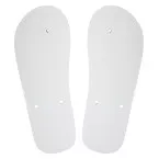 CreaPlaya white  customisable beach slippers - sole 36-38-A