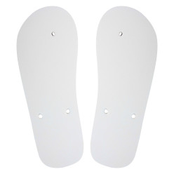 CreaPlaya white  customisable beach slippers - sole 42-44-A