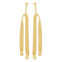 CreaPlaya geel  custom made strand slippers 36-38-B