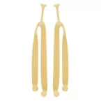 CreaPlaya geel  custom made strand slippers 36-38-B