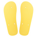 CreaPlaya yellow  customisable beach slippers - sole 42-44-A