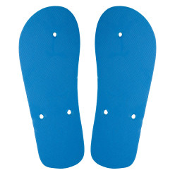 CreaPlaya blue  customisable beach slippers - sole 36-38-A