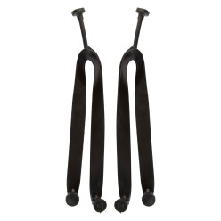 CreaPlaya black  customisable beach slippers - strap 36-38-B