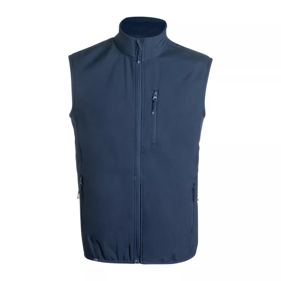 Shelles dark blue  RPET softshell vest M