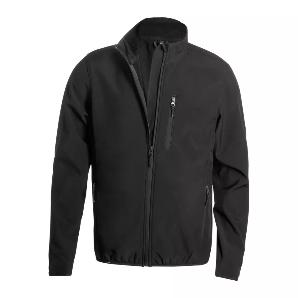 Timber black  RPET softshell jacket S