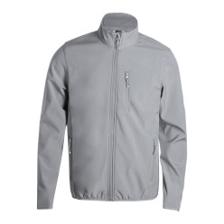 Timber gris  veste shoftshell RPET M