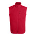 Shelles red  RPET softshell vest XXL