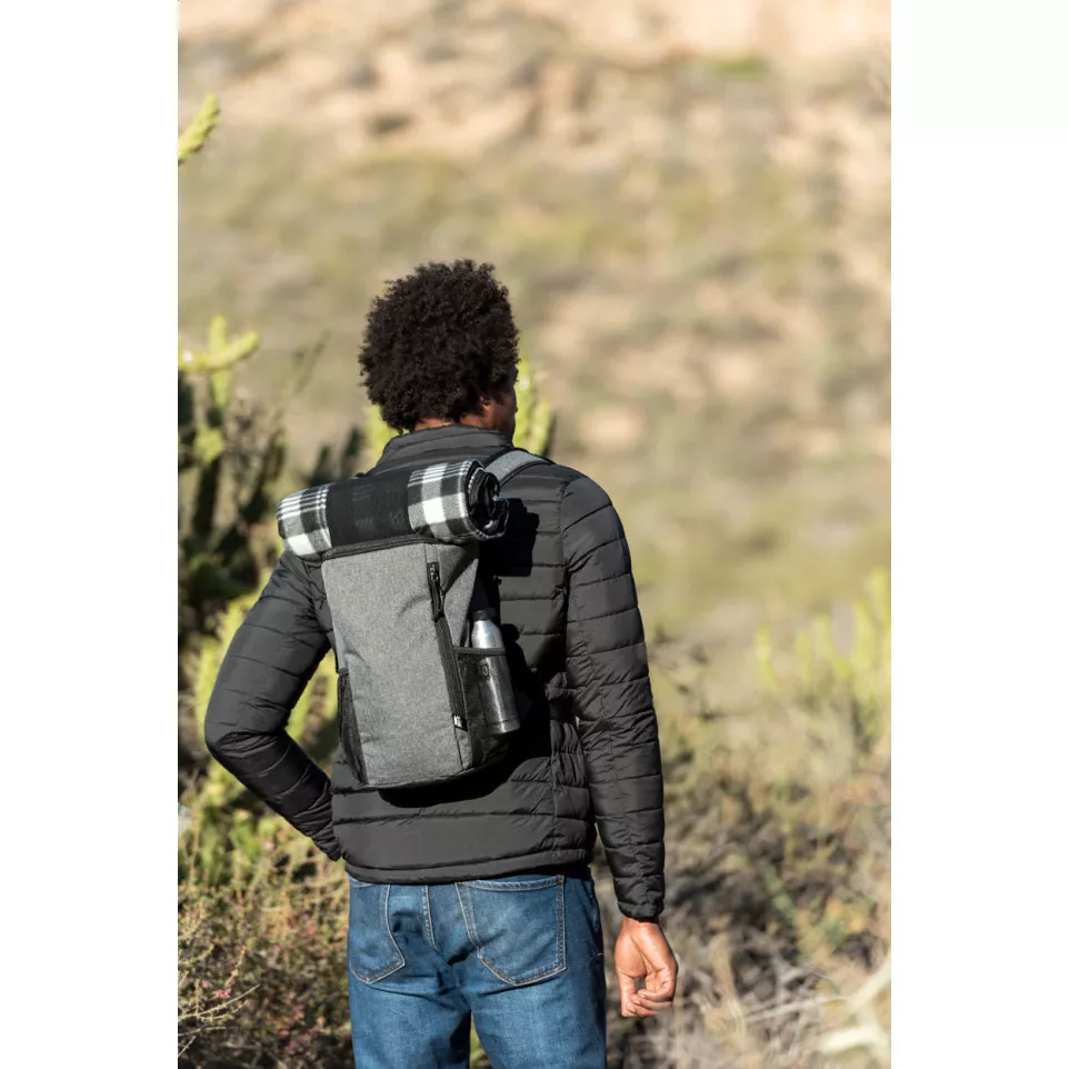 Arsuk grey  RPET cooler backpack 