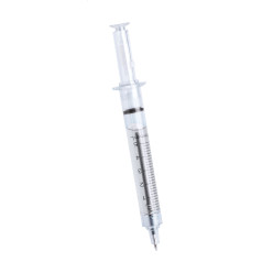 Vaccine transparent  Stylo bille 