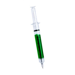 Vaccine vert  Stylo bille 