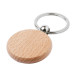 Wokke natural  keyring, circle 
