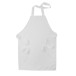 CreaChef white  custom apron 