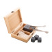 Bourbon natural  stone ice cube set 