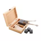 Bourbon natural  stone ice cube set 