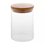 Momomi transparent naturelle pot de conservation en verre 