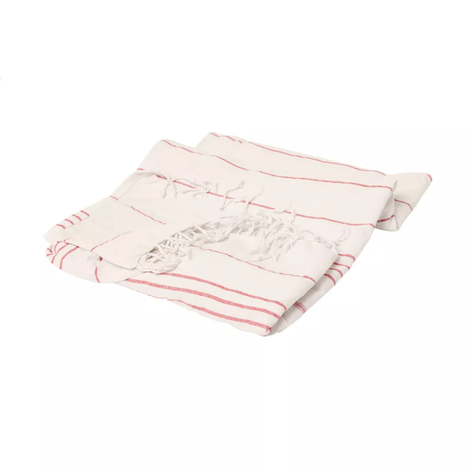 Jalka red  beach towel 