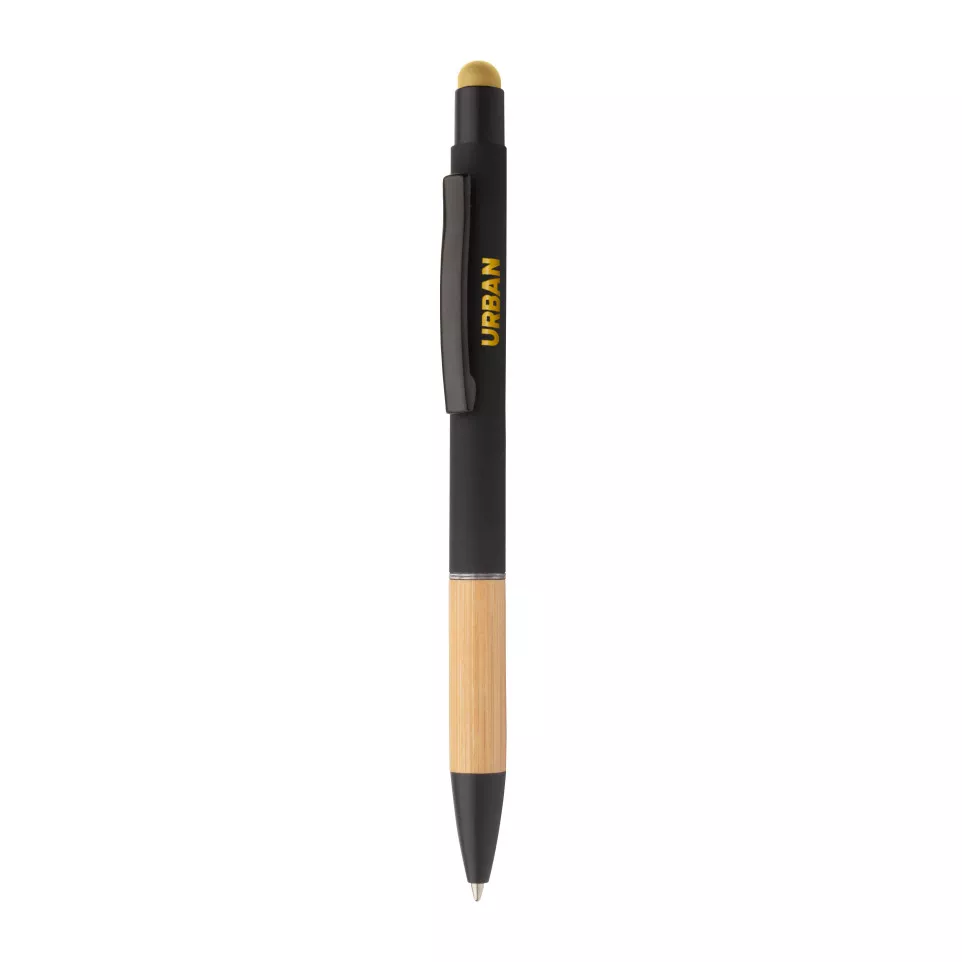 Boorly gold black touch ballpoint pen 