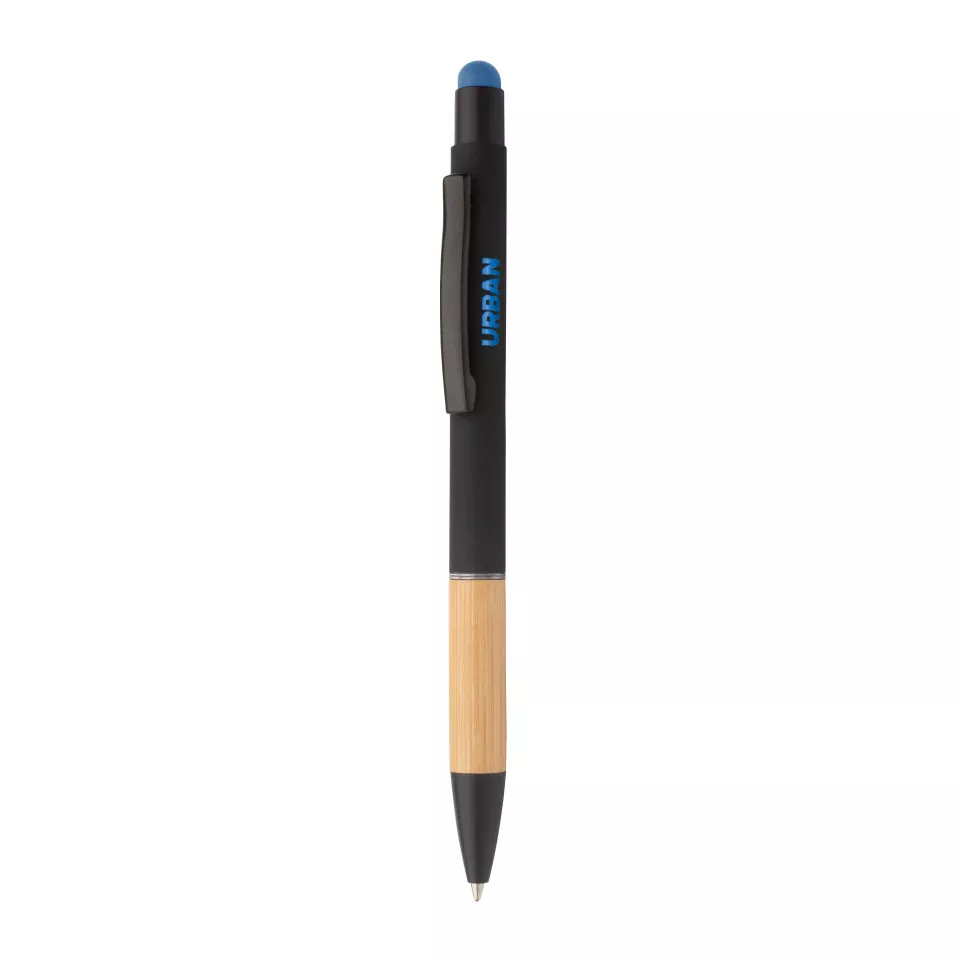 Boorly blue black touch ballpoint pen 