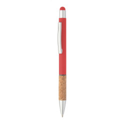 Corbox red  touch ballpoint pen 