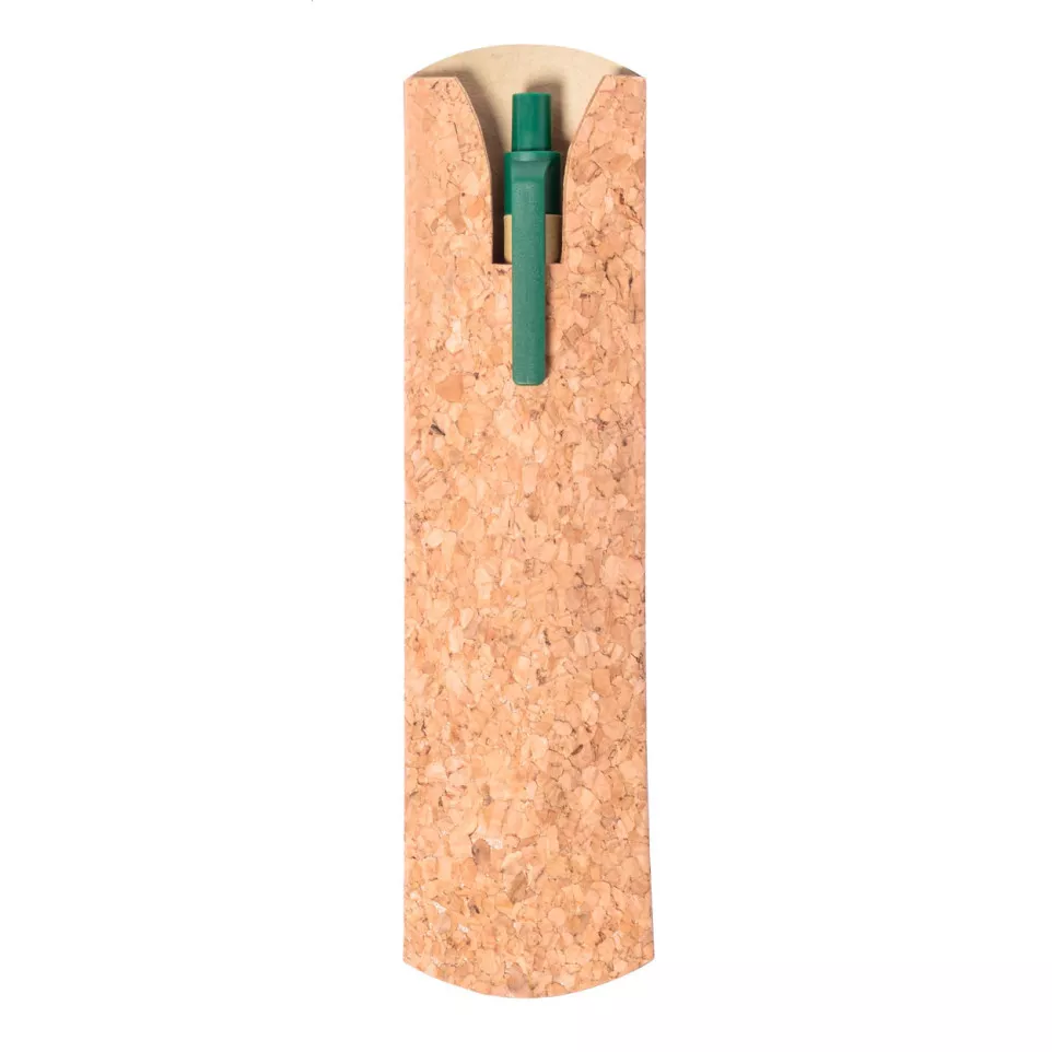 Pughy natural  cork pen case 