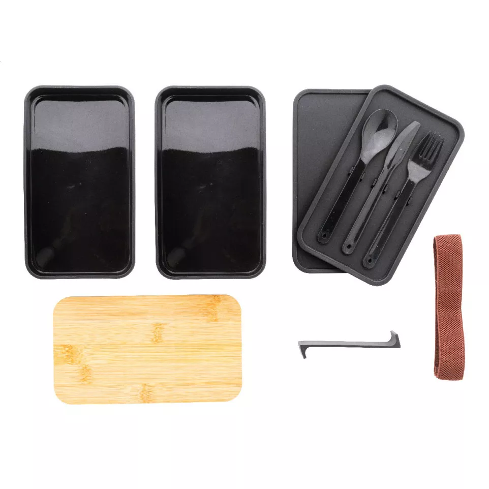 Satay black  lunch box 