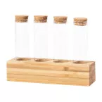 Galangal transparant natuurlijk kruiden houder set 