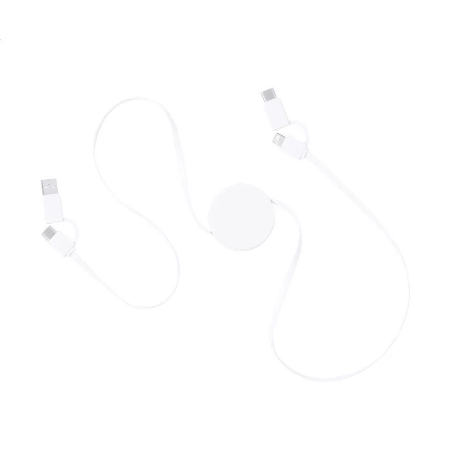 Enari blanc  câble chargeur USB 